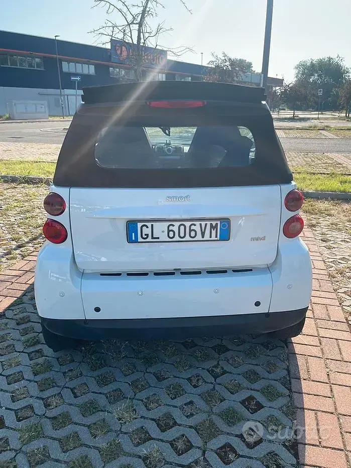 Usata Smart ForTwo Cabrio 71 CV (52 kW) 2010 Bianco Cabrio