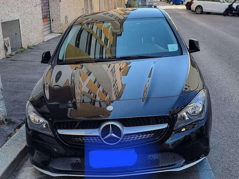 Usata Mercedes CLA220 177 CV (130 kW) 2016 Nero Berlina