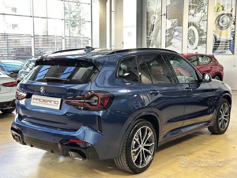 Usata BMW X3 M Sport 190 CV (139 kW) 2023 Blu SUV