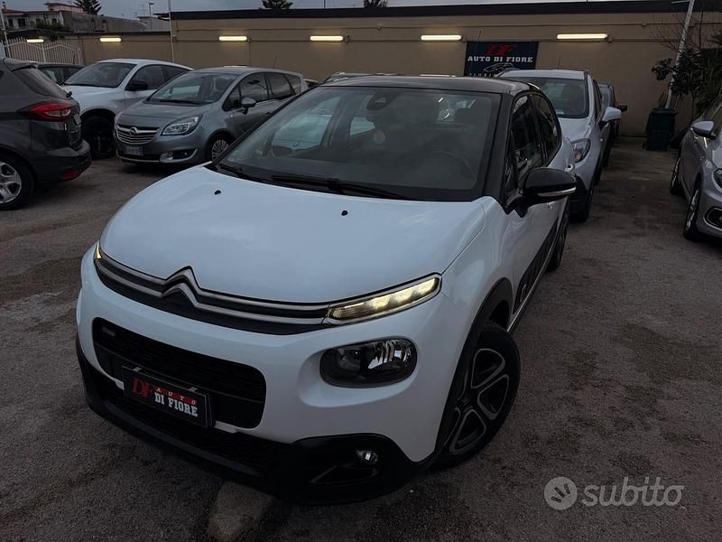 Usata Citroën C3 PureTech 82 CV (60 kW) 2017 Bianco Berlina