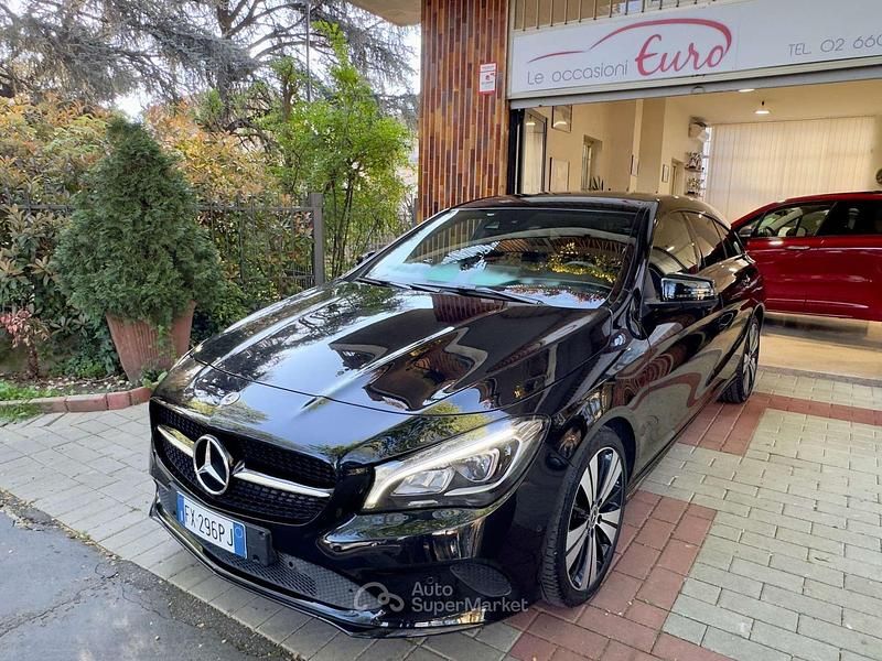 Usata Mercedes CLA200 Shooting Brake 156 CV (114 kW) 2018 Nero Station wagon