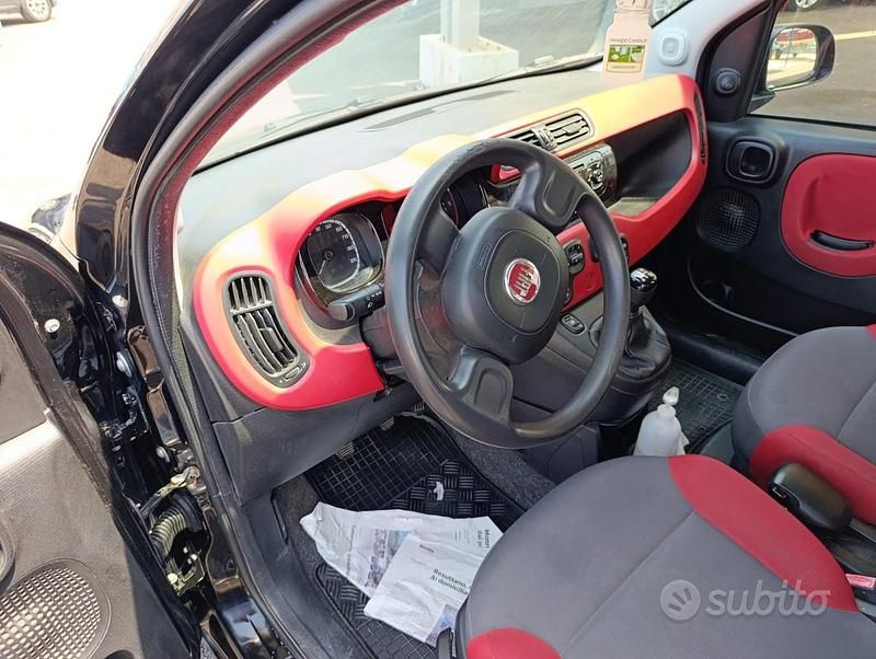 Usata Fiat Panda 2013 Nero Utilitaria