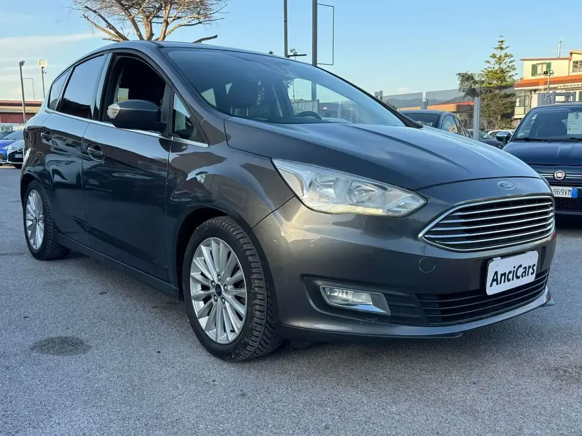 Brugt Ford C-MAX Titanium 120 HK (88 kW) 2015 Grå MPV