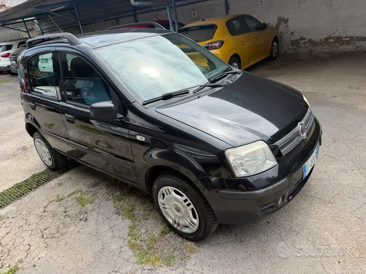 Usata Fiat Panda Dynamic 60 CV (44 kW) 2008 Nero Utilitaria