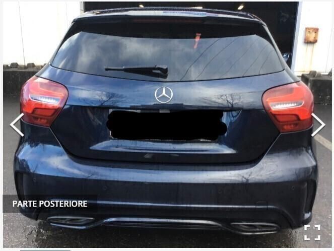 Usata Mercedes A160 AMG 89 CV (65 kW) 2018 Blu Berlina