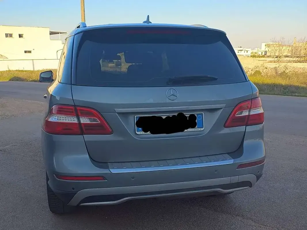 Usata Mercedes ML250 Premium 204 CV (150 kW) 2013 Argento SUV