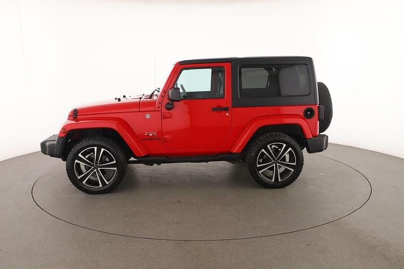 Używany Jeep Wrangler Unlimited Sahara 200 KM (147 kW) 2017 Czerwony SUV