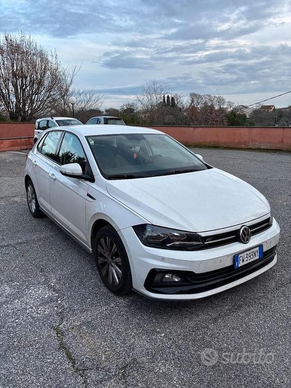 Usata VW Polo R-line 2019 Bianco Berlina