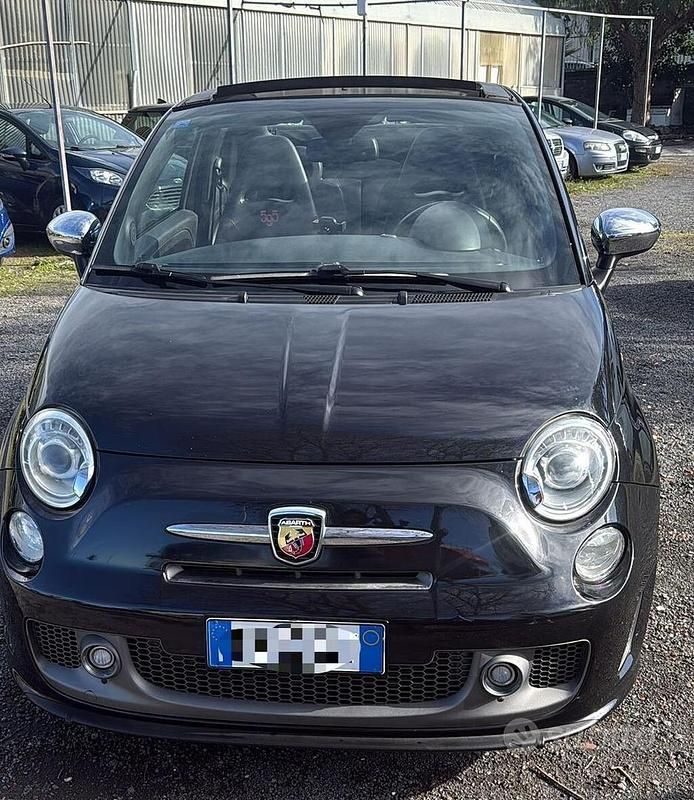 Usata Abarth 595C Competizione 160 CV (117 kW) 2012 Nero Cabrio