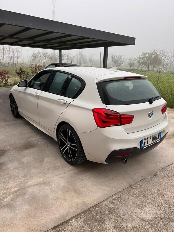 Usata BMW 116 M Sport 2018 Bianco Utilitaria