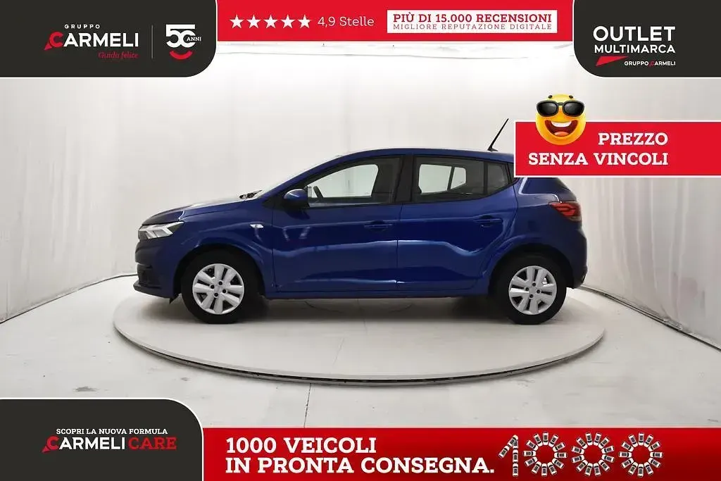 Usata Dacia Sandero Expression 101 CV (74 kW) 2023 Blu Berlina