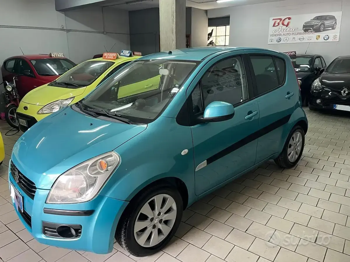 Usata Suzuki Splash GLS 86 CV (63 kW) 2009 Verde Utilitaria