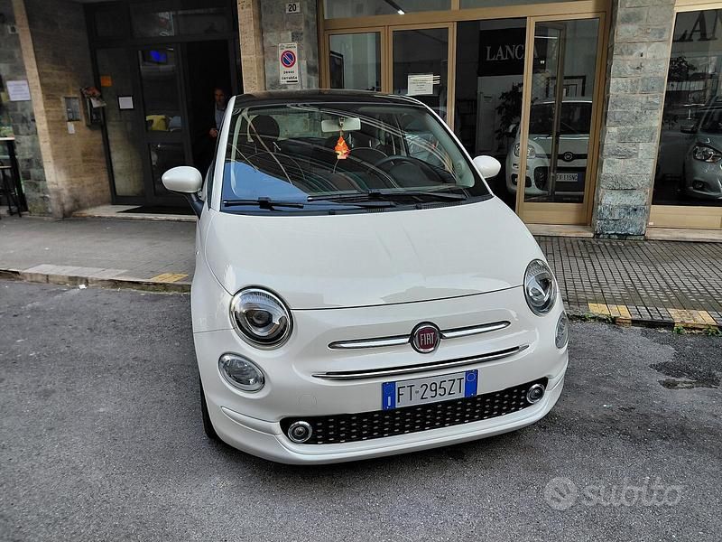 Usata Fiat 500 Lounge 69 CV (50 kW) 2019 Bianco Berlina