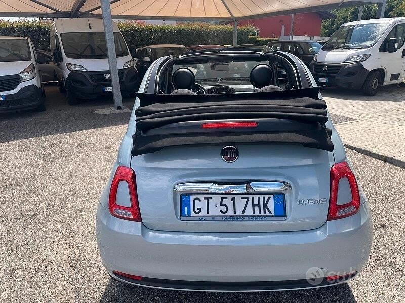 Usata Fiat 500 70 CV (51 kW) 2024 Verde Cabrio