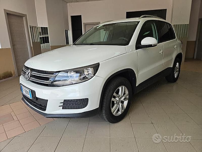 Usata VW Tiguan 150 CV (110 kW) 2015 Bianco SUV