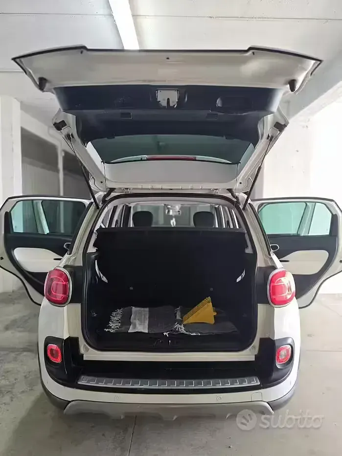 Usata Fiat 500L Trekking 95 CV (69 kW) 2016 Bianco Monovolume