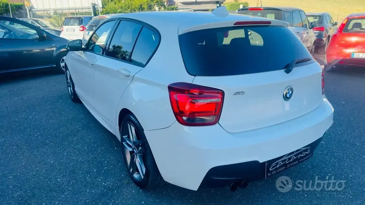 Usata BMW 120 M Sport 184 CV (135 kW) 2013 Bianco Utilitaria