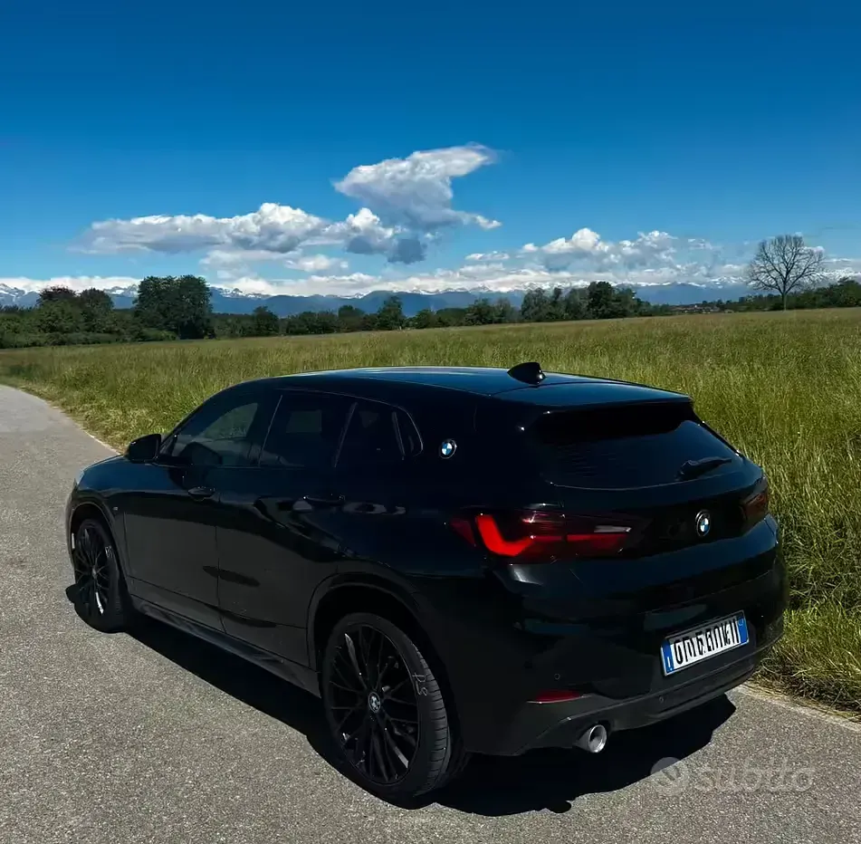 Usata BMW X2 M Sport 116 CV (85 kW) 2021 Nero SUV