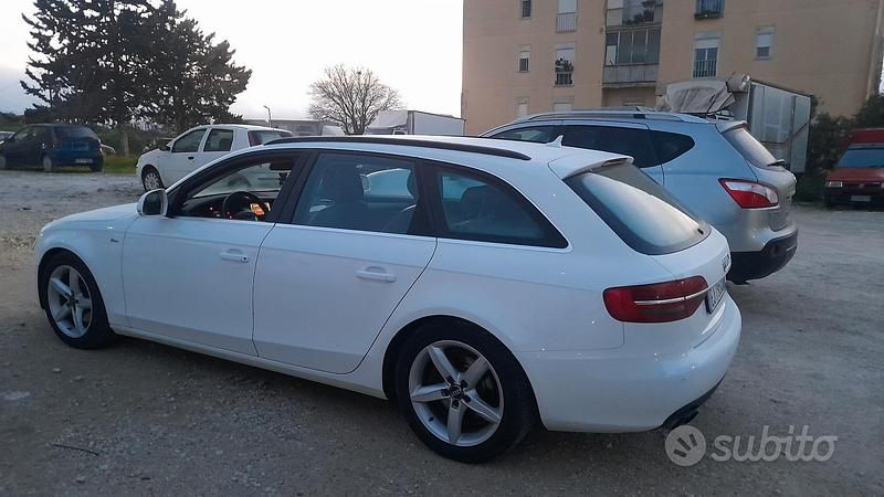 Usata Audi A4 S-Line 143 CV (105 kW) 2008 Bianco Station wagon