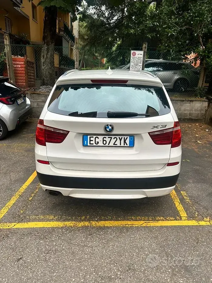 Usata BMW X3 184 CV (135 kW) 2011 Bianco SUV