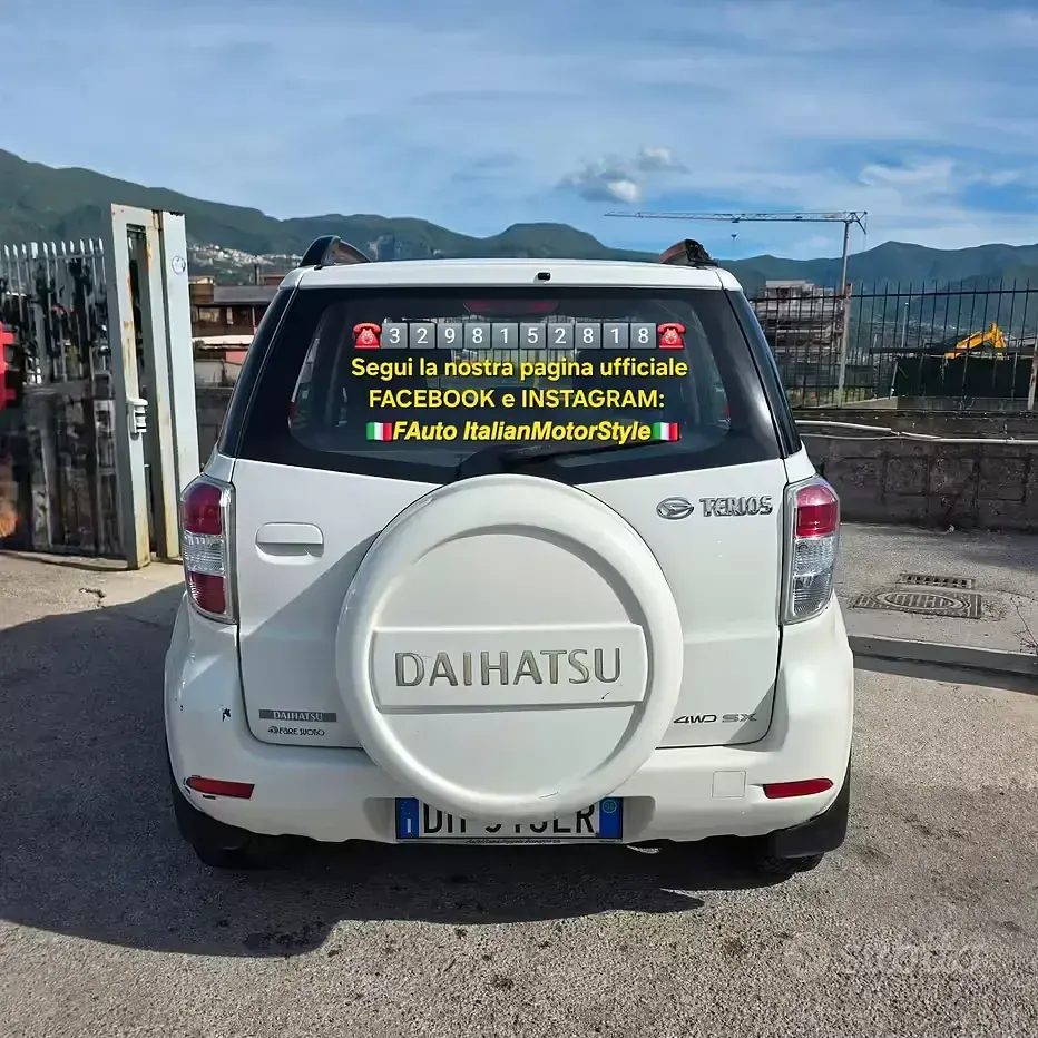 Usata Daihatsu Terios 86 CV (63 kW) 2008 Bianco SUV
