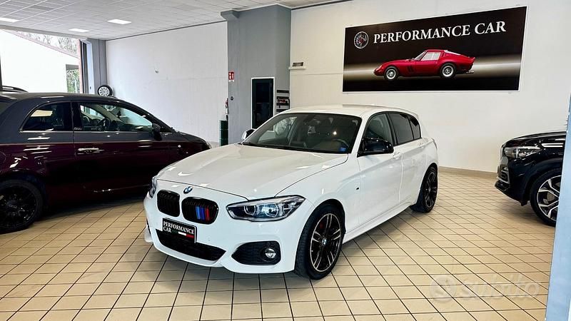 Usata BMW 118 M Sport 150 CV (110 kW) 2017 Bianco Utilitaria