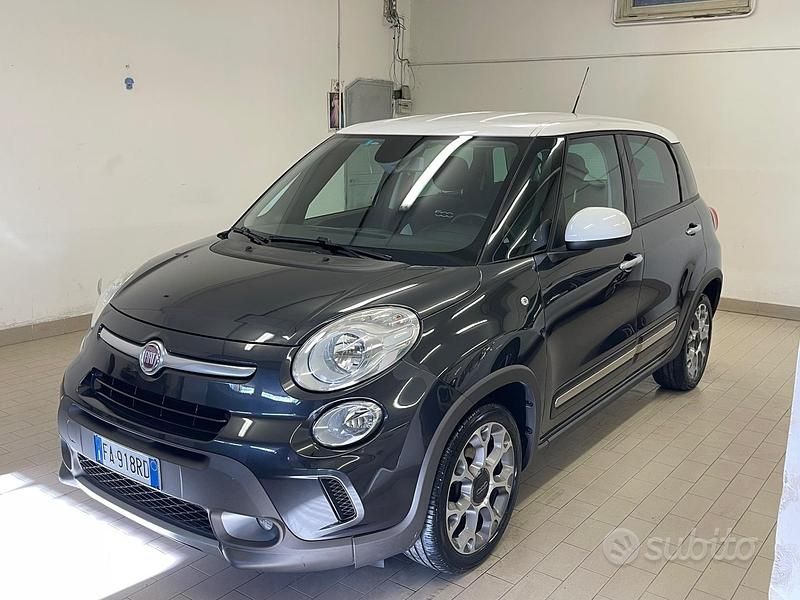Usata Fiat 500L Trekking 120 CV (88 kW) 2015 Grigio Monovolume