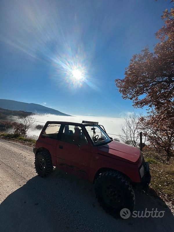Usata Suzuki Vitara 1991 Rosso