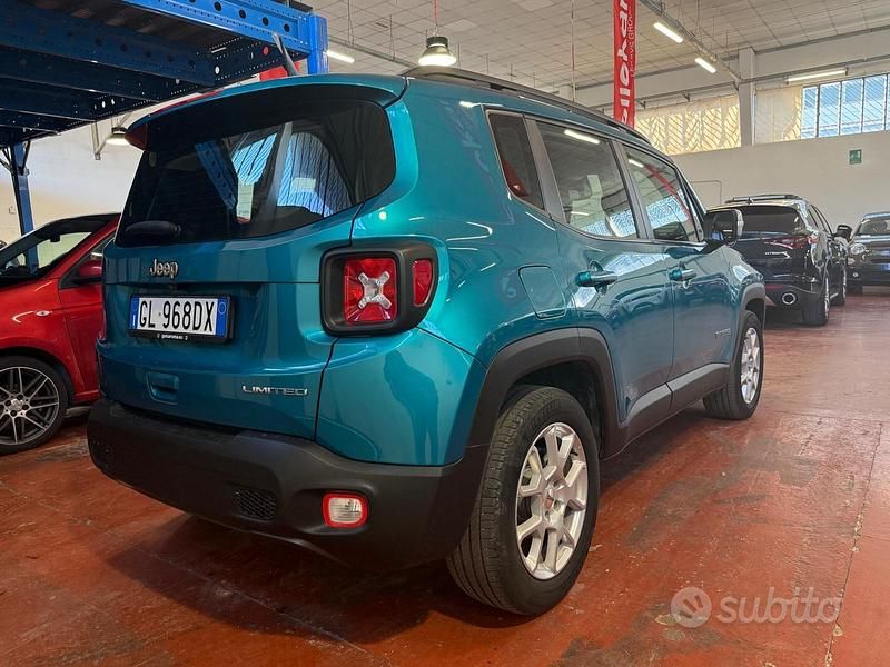 Usata Jeep Renegade Limited 130 CV (95 kW) 2022 Blu SUV