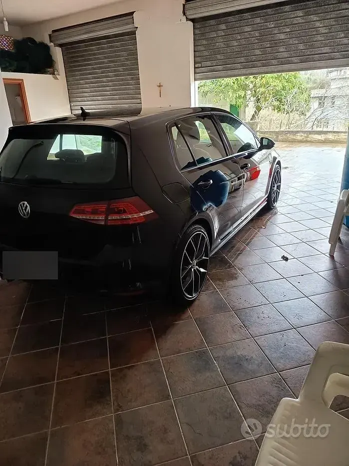 Usata VW Golf VII 184 CV (135 kW) 2016 Nero Berlina