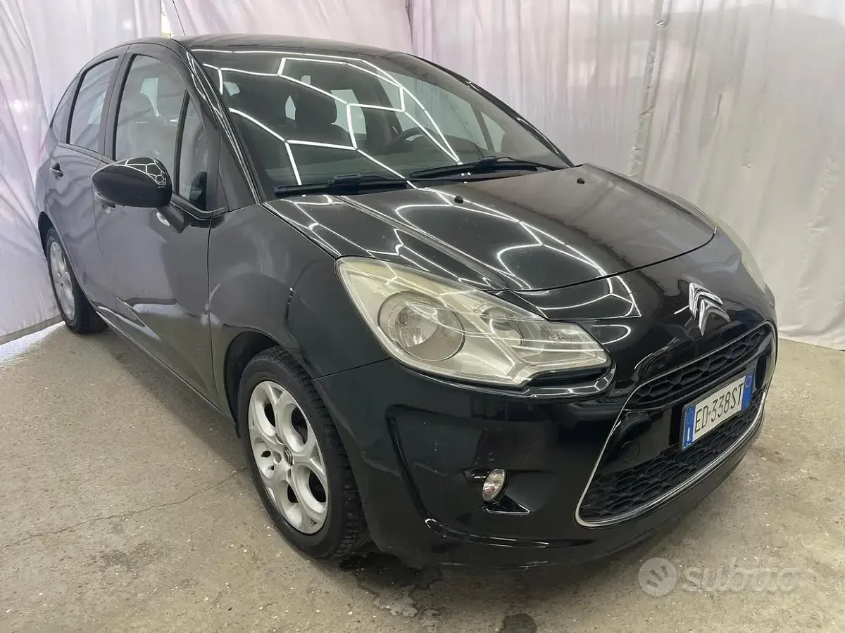 Usata Citroën C3 Seduction 60 CV (44 kW) 2011 Nero Berlina