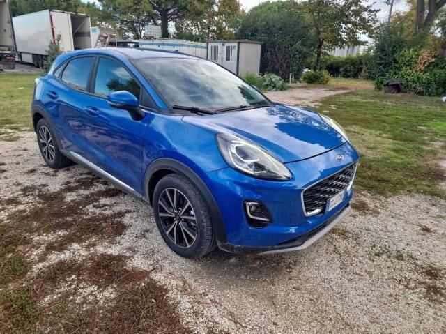 Usata Ford Puma Titanium 125 CV (91 kW) 2022 Blu Coupé