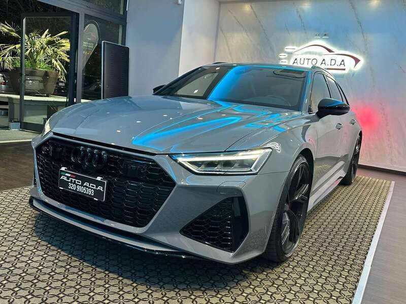 Usata Audi RS6 Ambiente 600 CV (441 kW) 2022 Grigio Station wagon