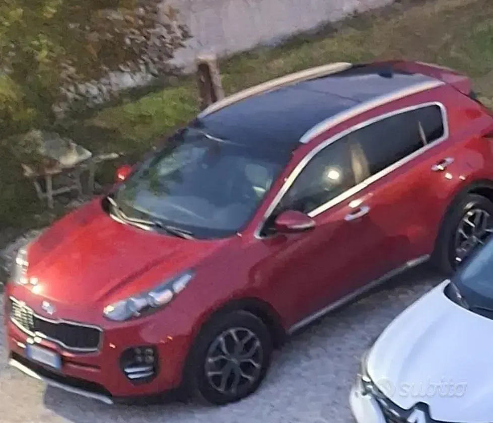 Usata Kia Sportage GT-Line 141 CV (103 kW) 2017 Rosso SUV