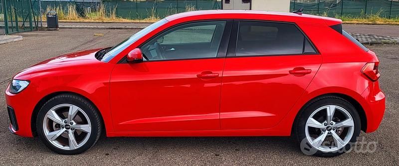 Usata Audi A1 Ambiente 110 CV (80 kW) 2022 Rosso Berlina