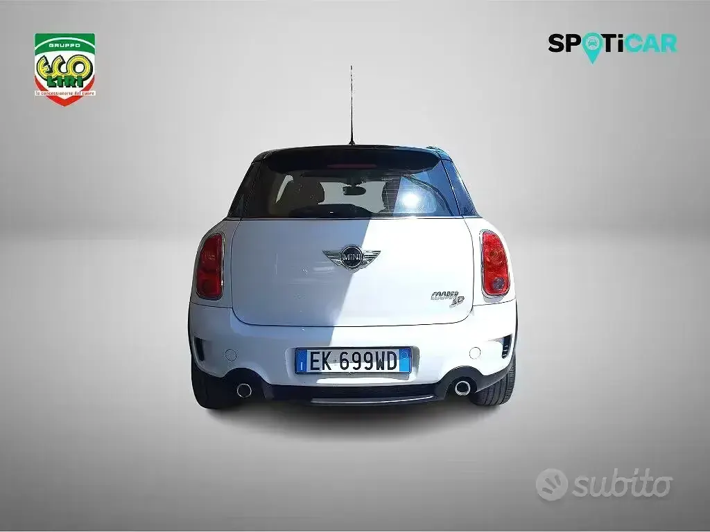 Usata Mini Cooper D Countryman 111 CV (81 kW) 2012 Bianco SUV