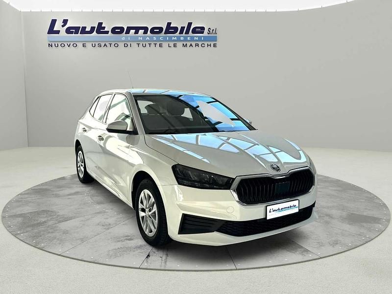 Usata Skoda Fabia Ambition 80 CV (58 kW) 2023 Bianco Berlina