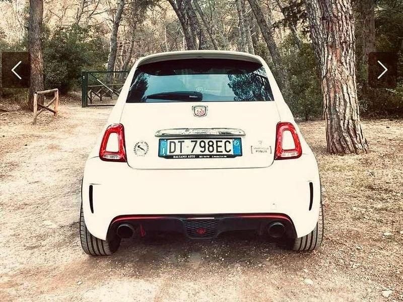 Usata Abarth 500 135 CV (99 kW) 2009 Bianco Utilitaria