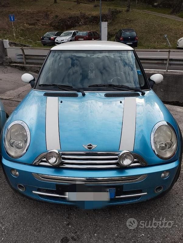 Usata Mini Cooper 116 CV (85 kW) 2005 Blu/azzurro Utilitaria