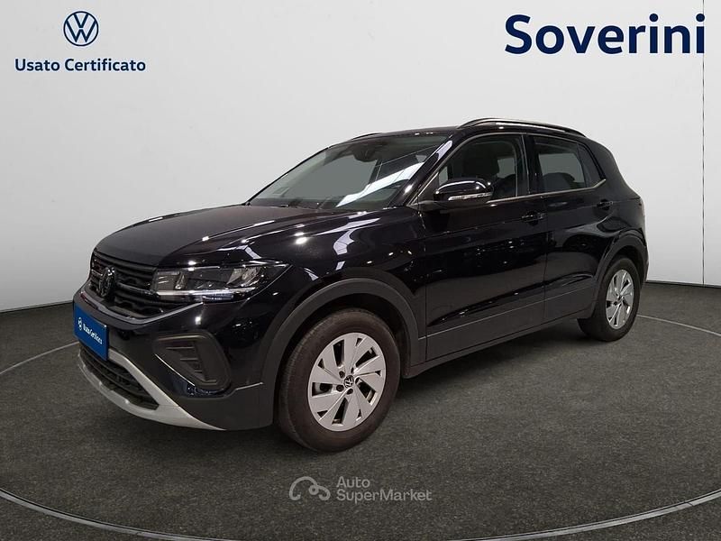 Nero Usata 2024 VW T-Cross Life SUV | 19.900 € (Buon prezzo) - Immagine 1/4