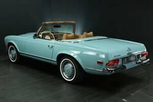 Käytetty Mercedes SL280 170 HP (125 kW) 1971 Sininen Avoauto