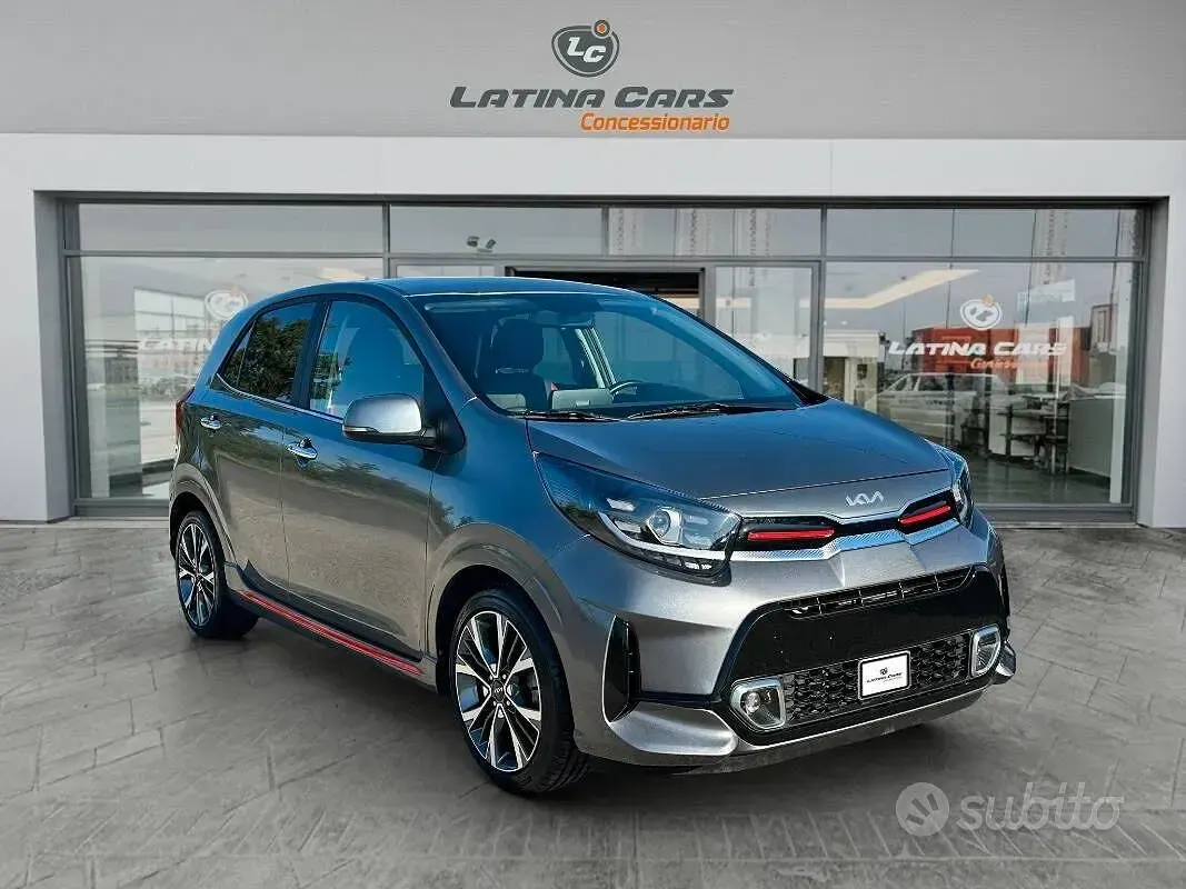 Usata Kia Picanto GT-Line 84 CV (61 kW) 2022 Grigio Utilitaria