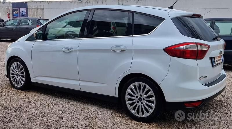Usata Ford C-MAX Titanium 115 CV (84 kW) 2011 Bianco Monovolume