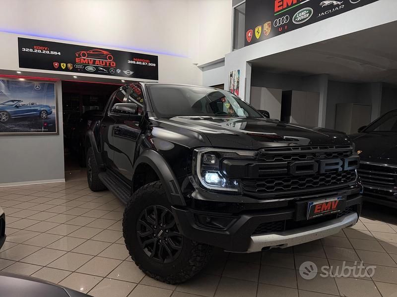 Usata Ford Ranger Raptor 292 CV (214 kW) 2023 Nero Pick-up