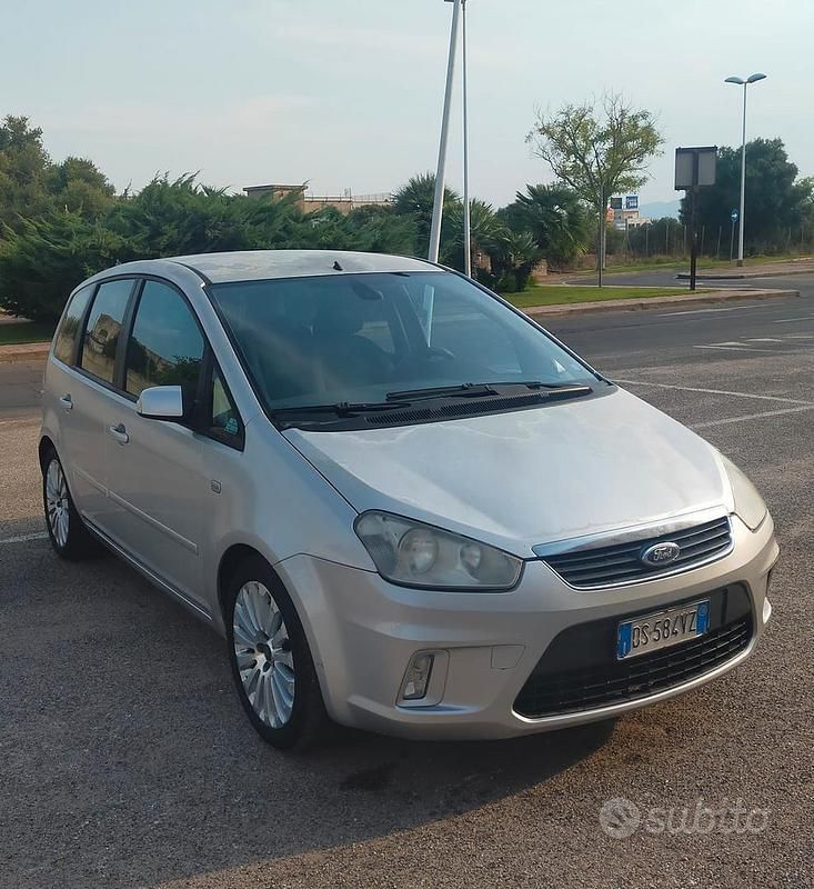 Begagnad Ford C-MAX Titanium 109 HK (80 kW) 2008 Grå Minibuss