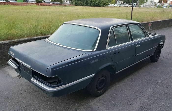 Usata Mercedes 280 SE 185 CV (136 kW) 1976 Blu Berlina