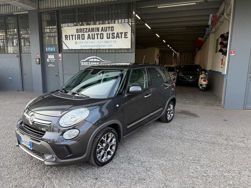 Usata Fiat 500L Trekking 105 CV (77 kW) 2014 Nero Monovolume