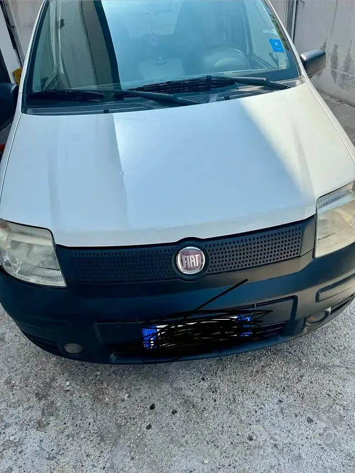 Usata Fiat Panda 69 CV (50 kW) 2009 Bianco Utilitaria
