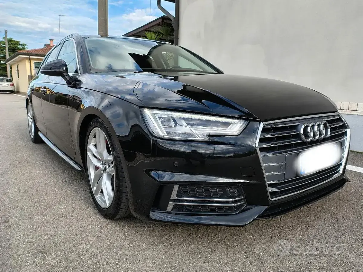 Usata Audi A4 S-Line 190 CV (139 kW) 2016 Nero Station wagon