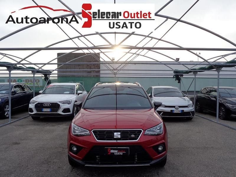 Usata Seat Arona FR 116 CV (85 kW) 2019 Rosso metallizzato SUV